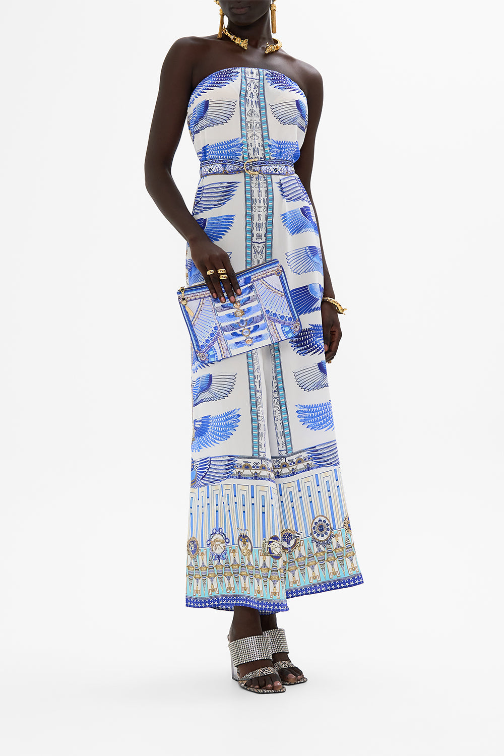 SMALL CANVAS CLUTCH DANCING WITH DAYLIGHT