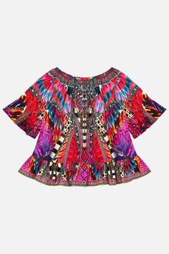 Milla by CAMILLA Kids A Line Frill Dress in Sahara Supernatural print.