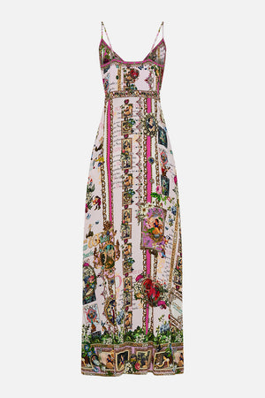 Disney CAMILLA silk maxi dress in My Sweet Snow White print