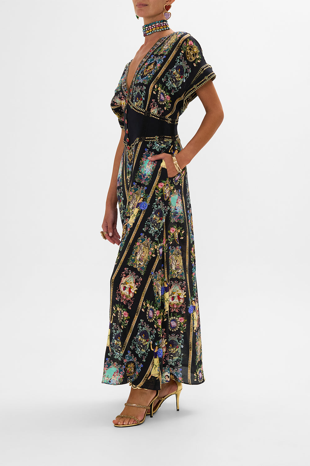 Disney CAMILLA corset in Happily Ever After print