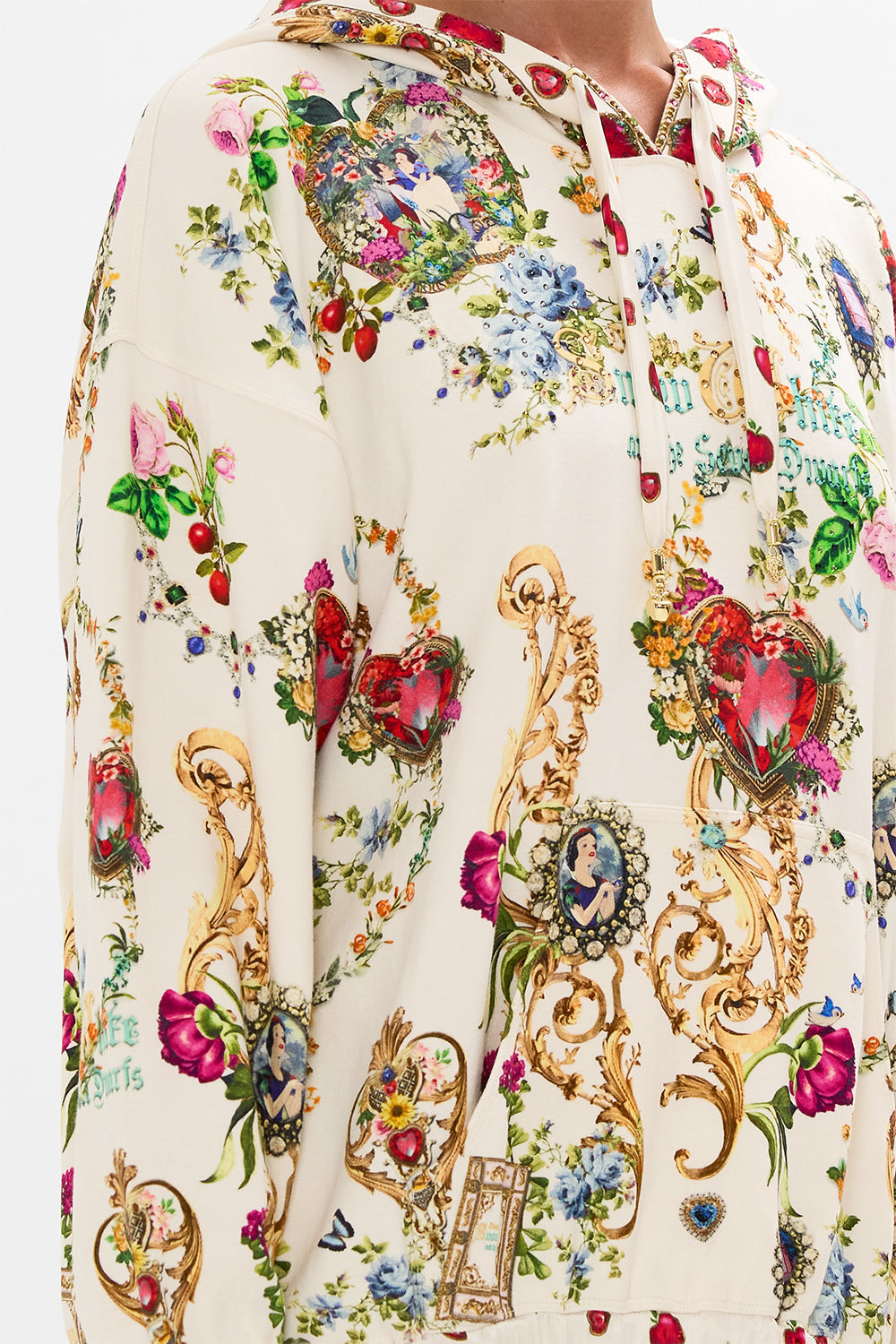 Disney CAMILLA hoodie in Just One Bite Snow White print