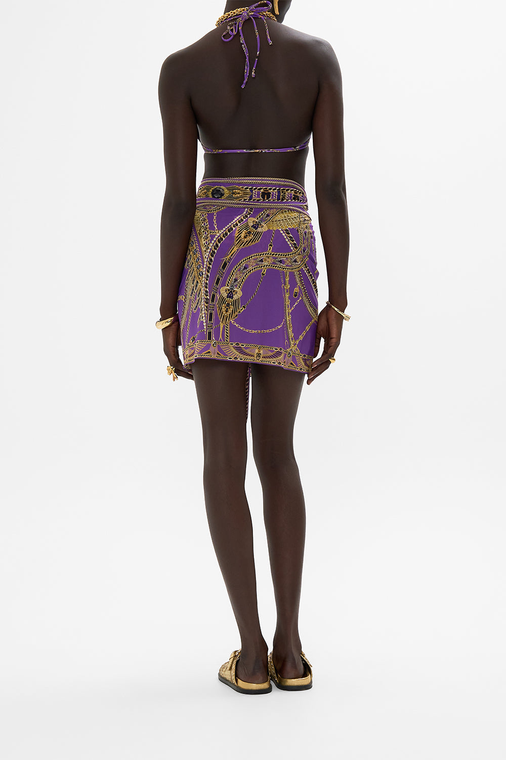 SHORT DRAPED SARONG LUXORLAND LADY