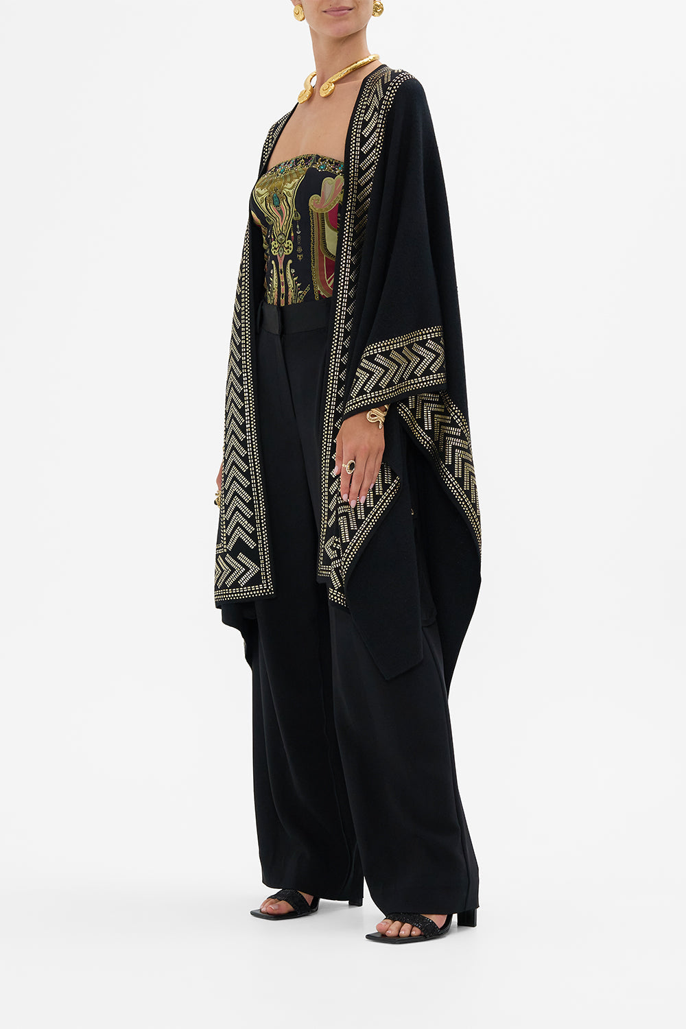 CAMILLA Throw Over in They Called Her Nefertari print