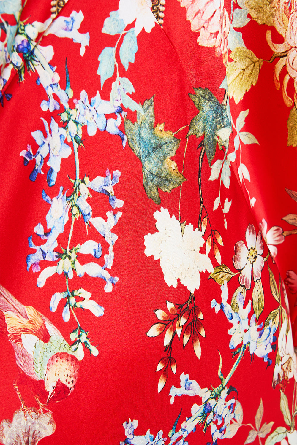 PLUNGE NECK DRAPED SHOULDER DRESS LISBOA LUXE