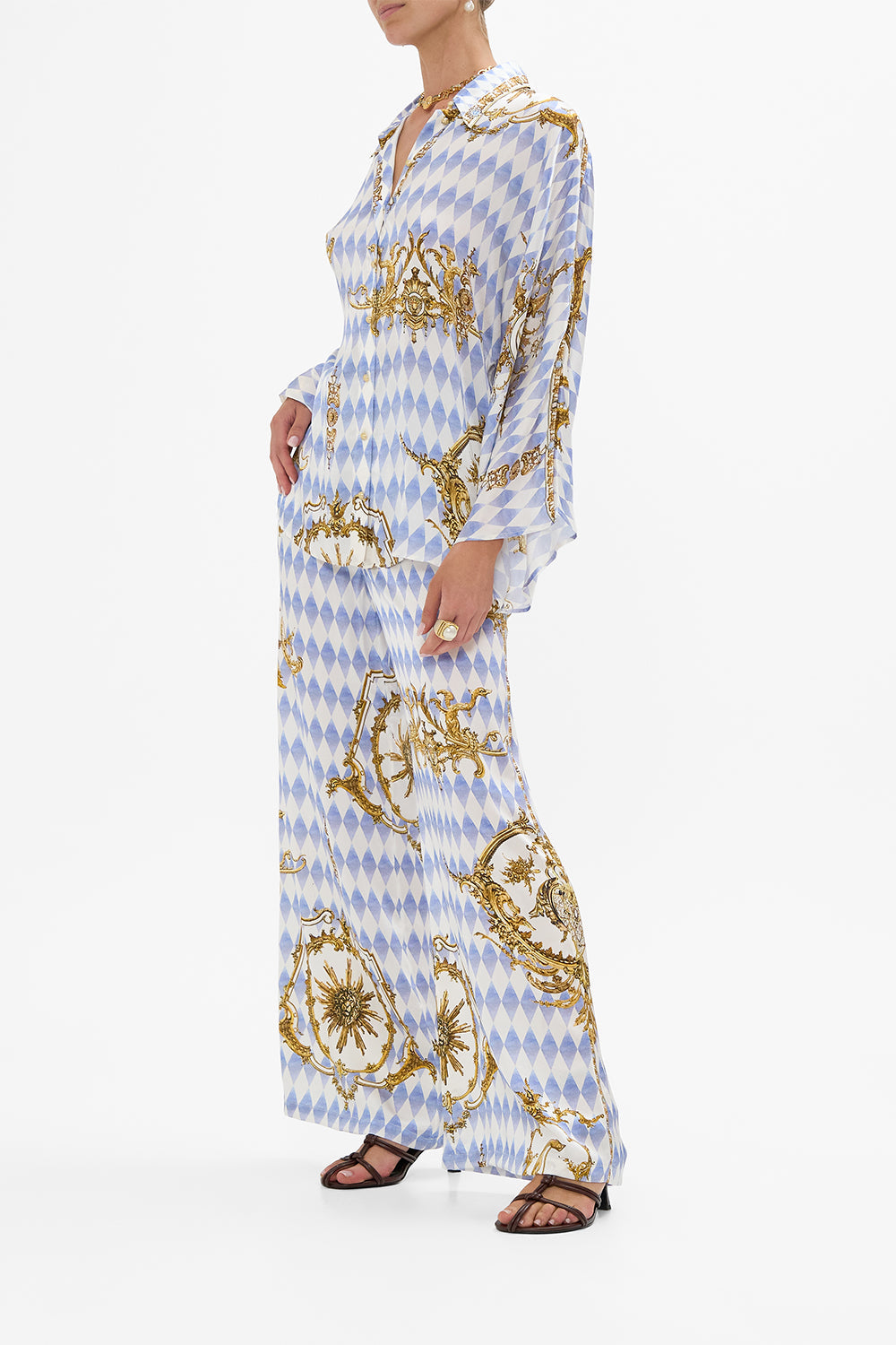 WIDE SLEEVE BLOUSE THRONE GAMES