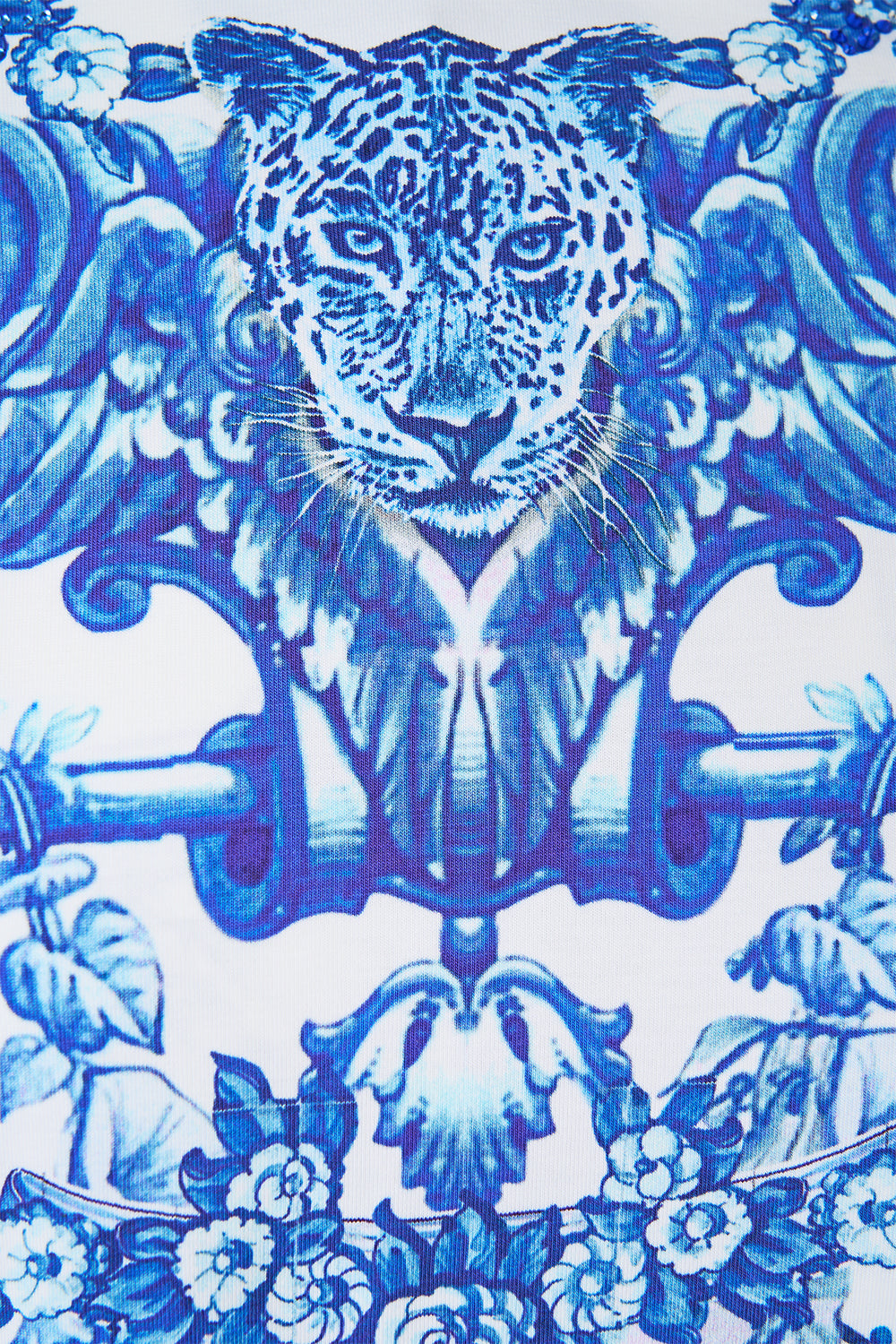 JERSEY TANK DRESS WITH CAP SLEEVES AZUL ADVENTURES