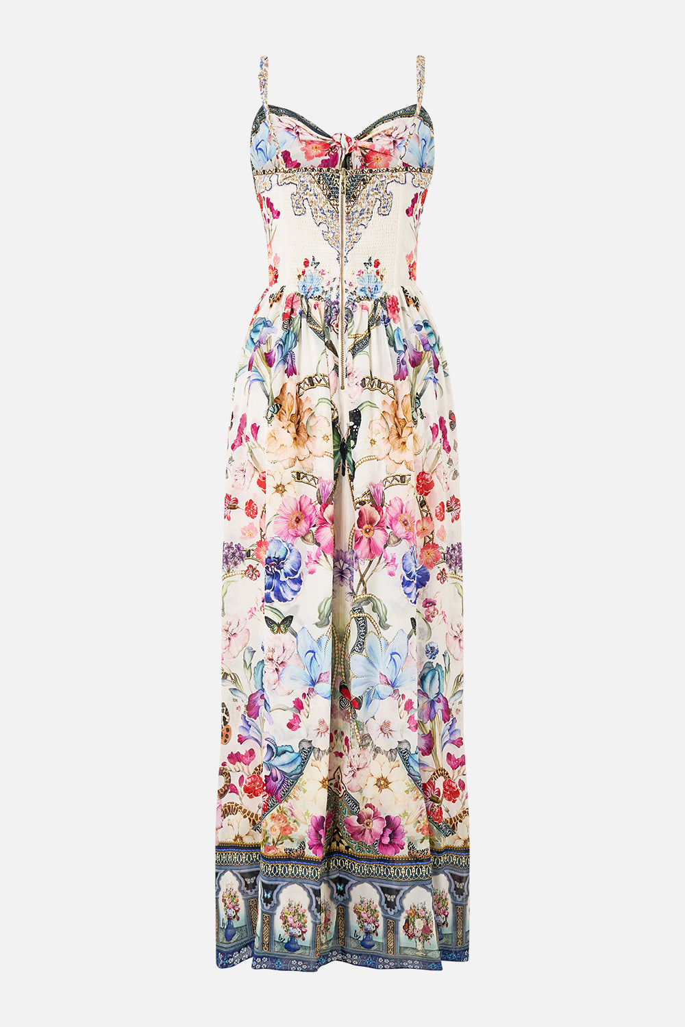 DOUBLE TIE FRONT DRESS MONSERRATE MAGIC