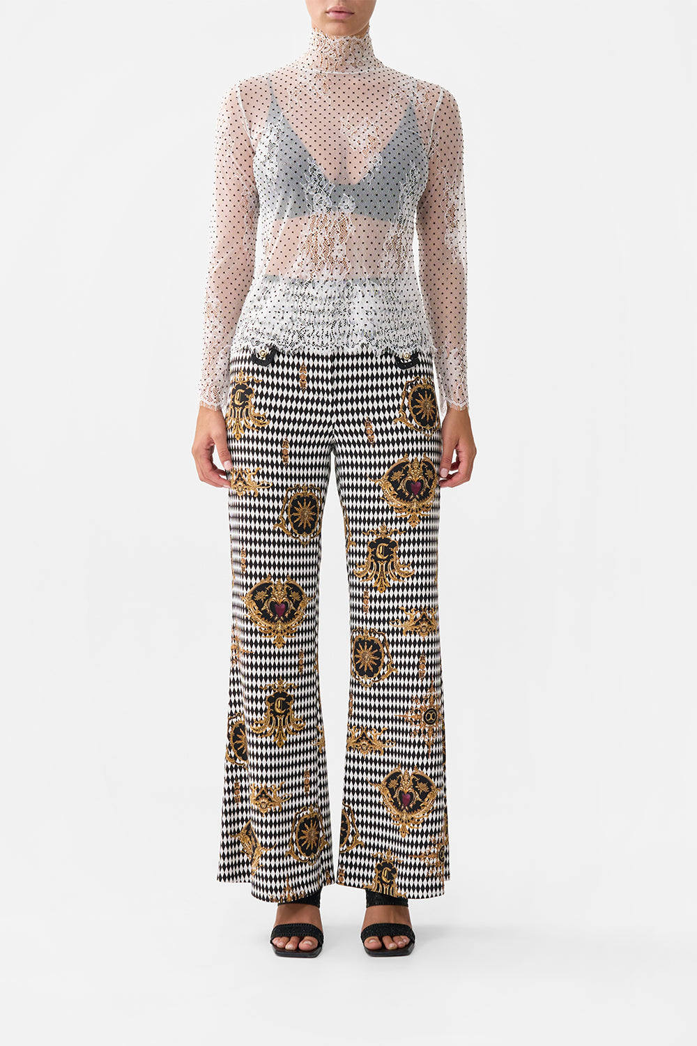 LACE TURTLENECK MONARCHY MANIA