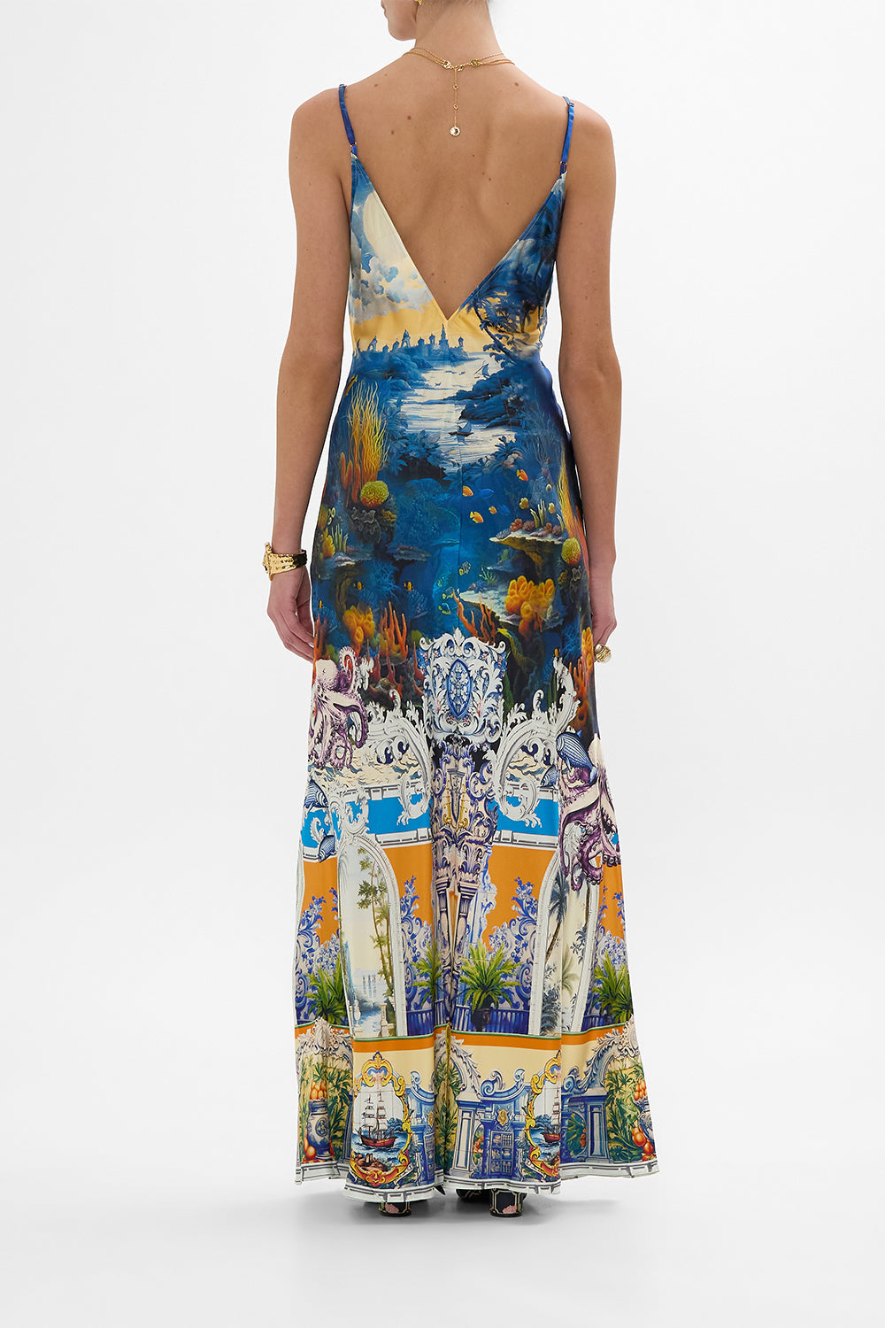 The CAMILLA SHORT LENGTH SWIM SHORT SAL DO MAR in our  print.