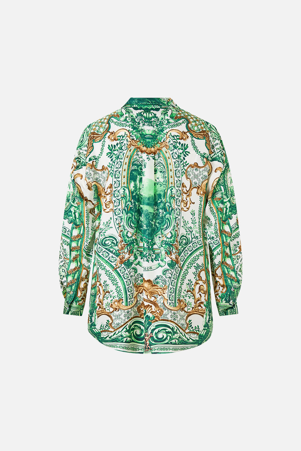 The CAMILLA HOODIE JACKET WITH POCKETS FAITH, LUCK & JUSTICE in our  print.