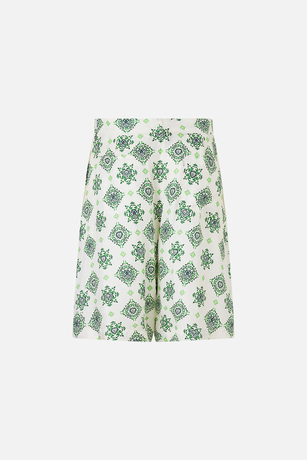 The CAMILLA JERSEY SPLICED TIERED SKIRT WALL TO WALL WONDERS in our WALL TO WALL WONDERS print.