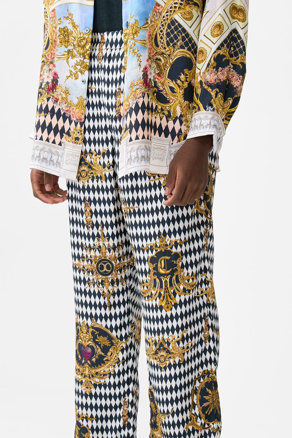 The CAMILLA LONG SARONG CORRIDOR OF CALM in our  print.