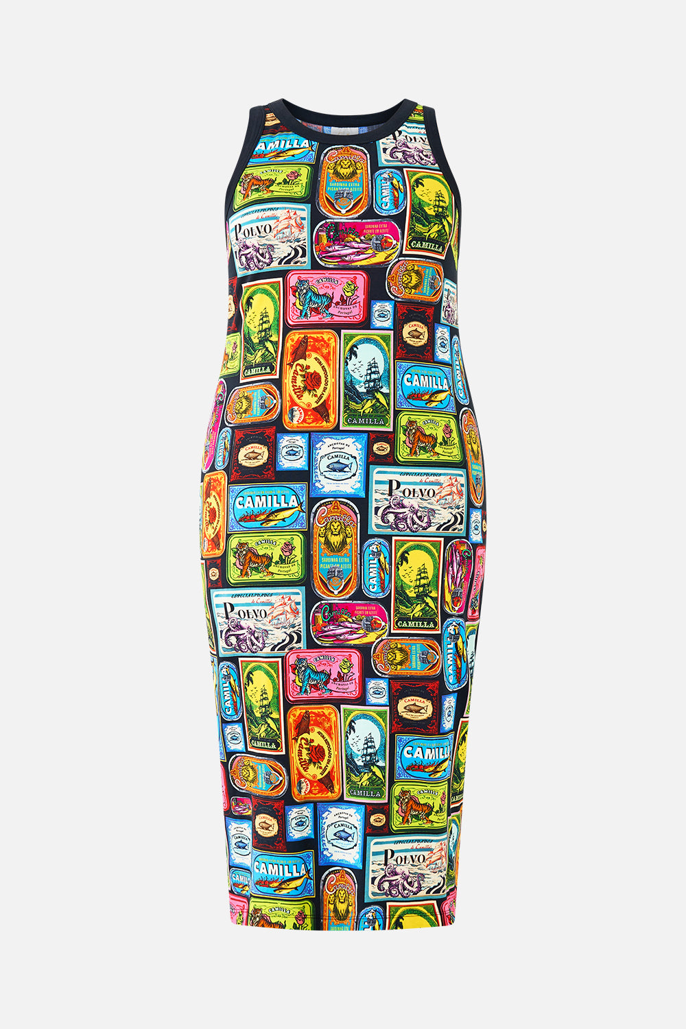 The CAMILLA GOLD CLOTHING MAGNETS SAL DO MAR in our SAL DO MAR print.