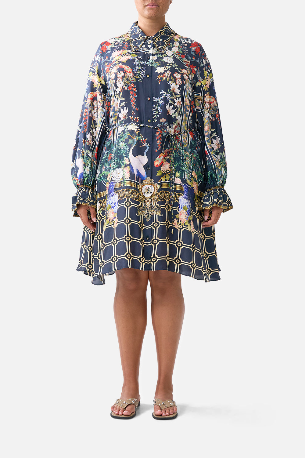 SHIFT SHIRT DRESS PALACIO POETRY