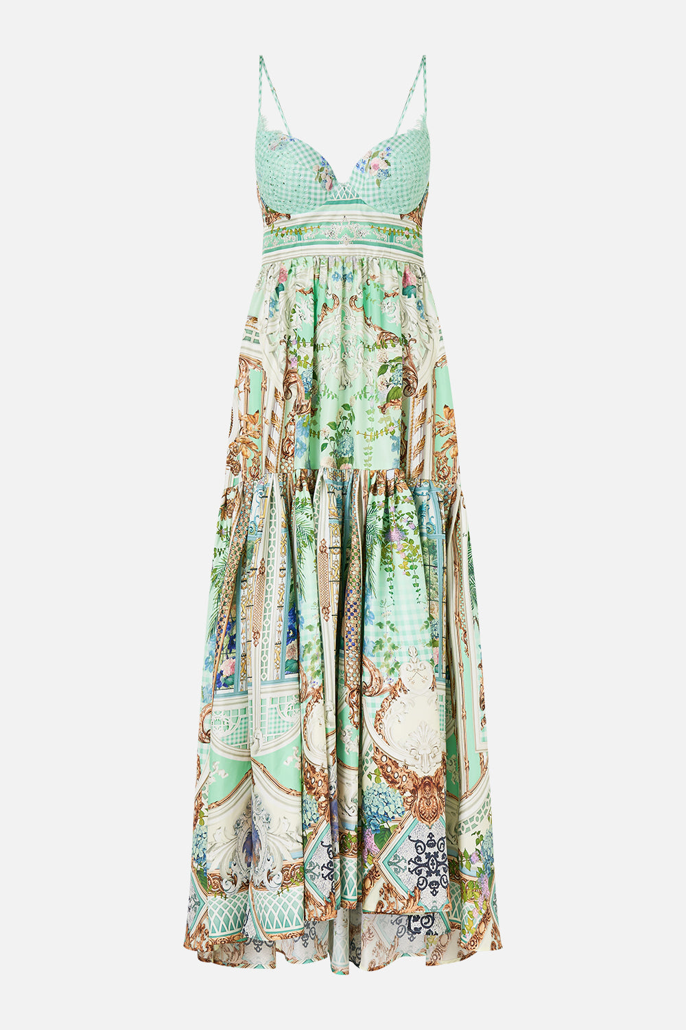 STRAPPY DRESS WITH FULL SKIRT PESTANA PANORAMA