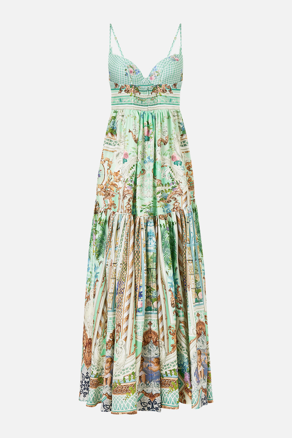 STRAPPY DRESS WITH FULL SKIRT PESTANA PANORAMA