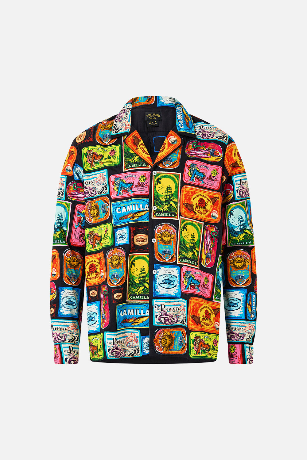 The CAMILLA PATCHWORK COAT MY PORTO PEN PAL in our  print.