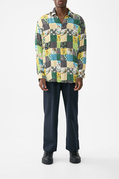 OVERSIZED PATCHWORK SHIRT MY PORTO PEN PAL