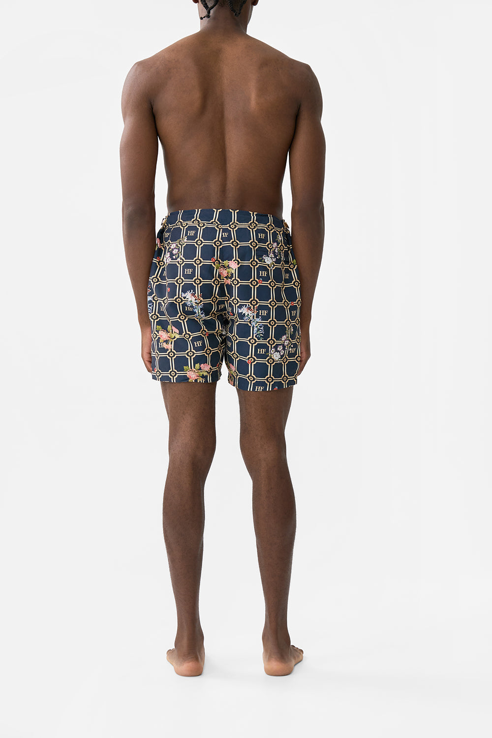 The CAMILLA KNIT SLEEVE SILK SHIRT PALACIO POETRY in our PALACIO POETRY print.