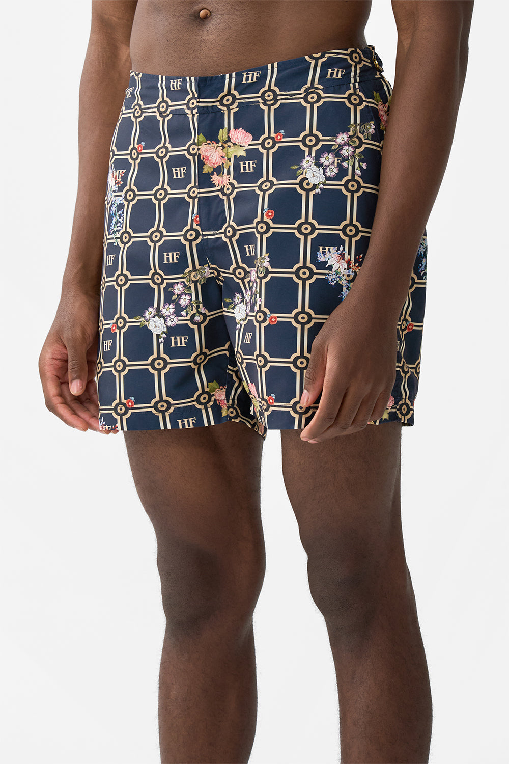 The CAMILLA KNIT SLEEVE SILK SHIRT PALACIO POETRY in our  print.