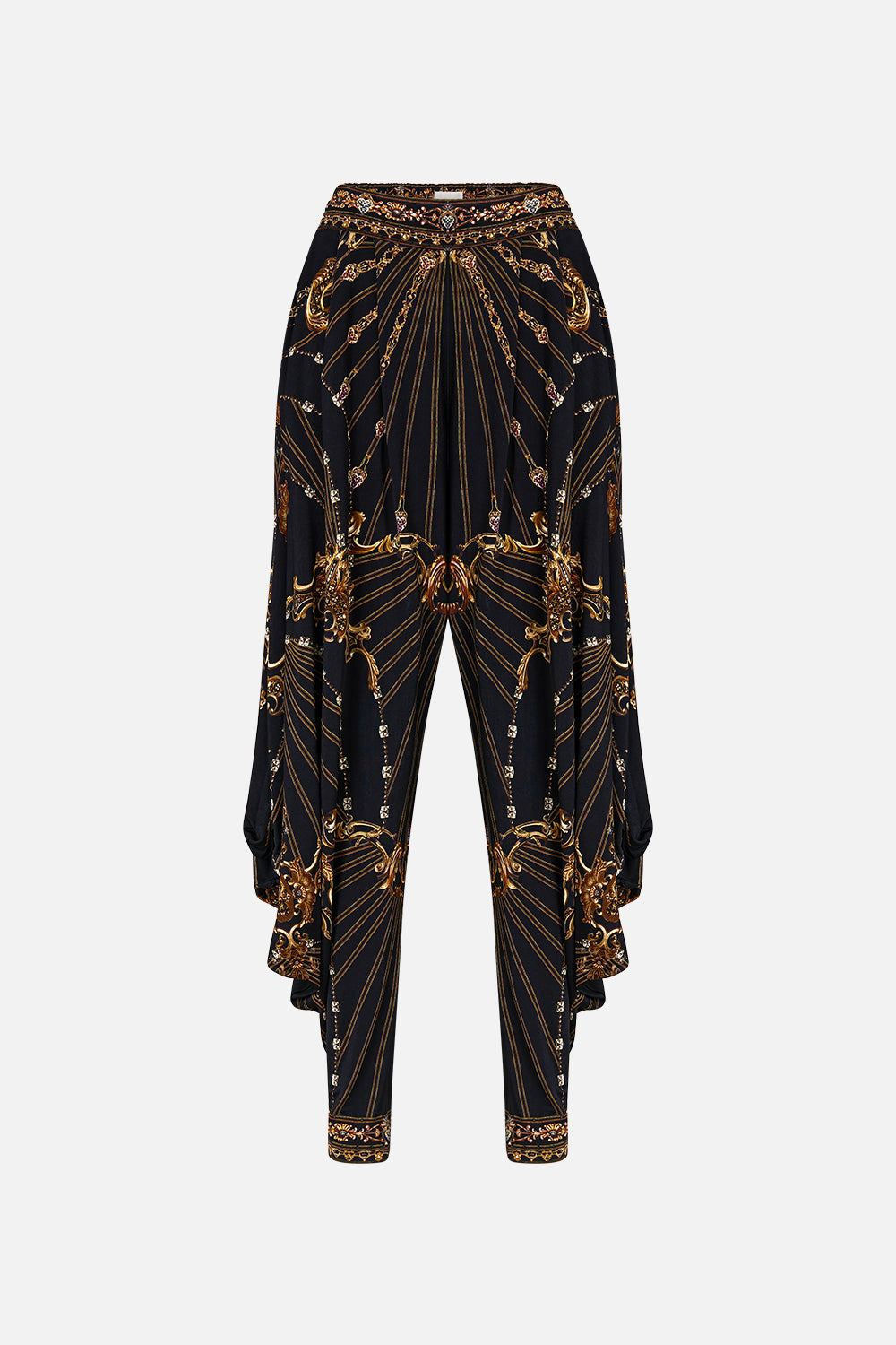 JERSEY DRAPE PANT WITH POCKET BAROQUE AROUND THE CLOCK