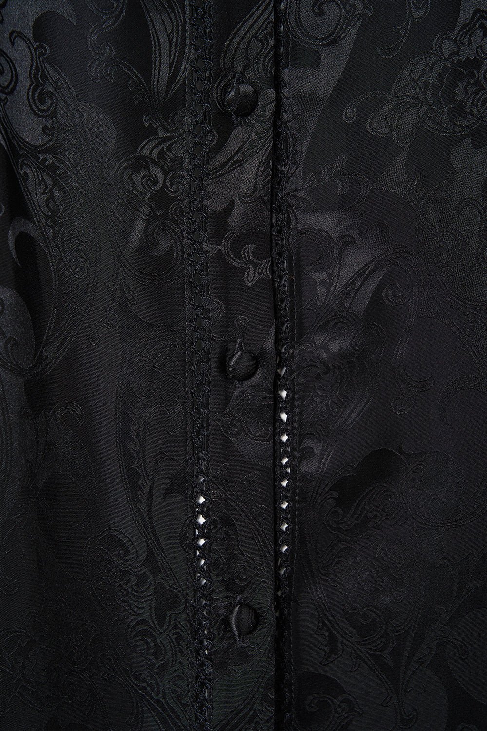 BUTTON THROUGH BLOUSON SLEEVE BLOUSE MONARCHY MANIA