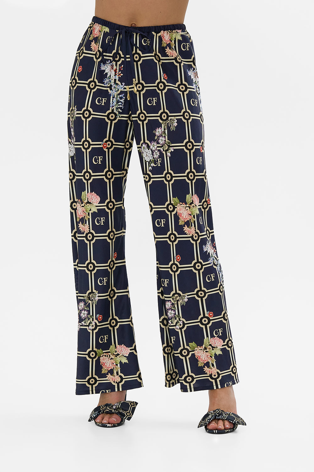 The CAMILLA DOUBLE BREASTED SUIT JACKET THE IMPERIAL GATE in our  print.