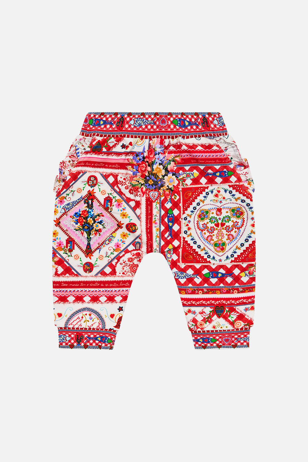 BABIES FRILL DROP CROTCH PANT FAITH, LUCK & JUSTICE