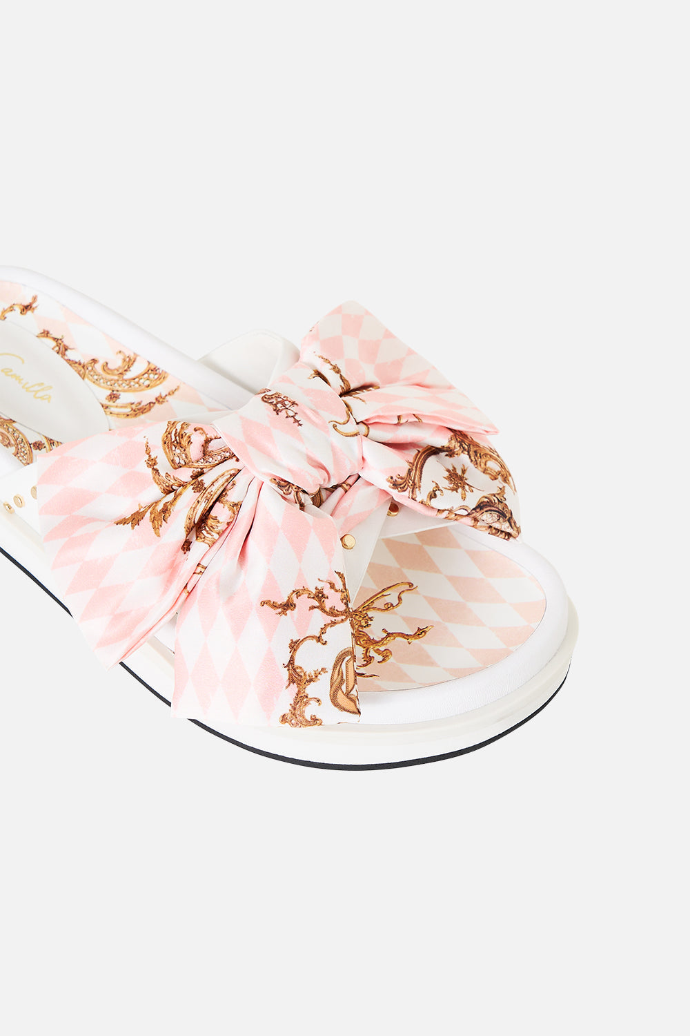 The CAMILLA STRAIGHT LEG PANT PERFUMED IN PORTO in our  print.