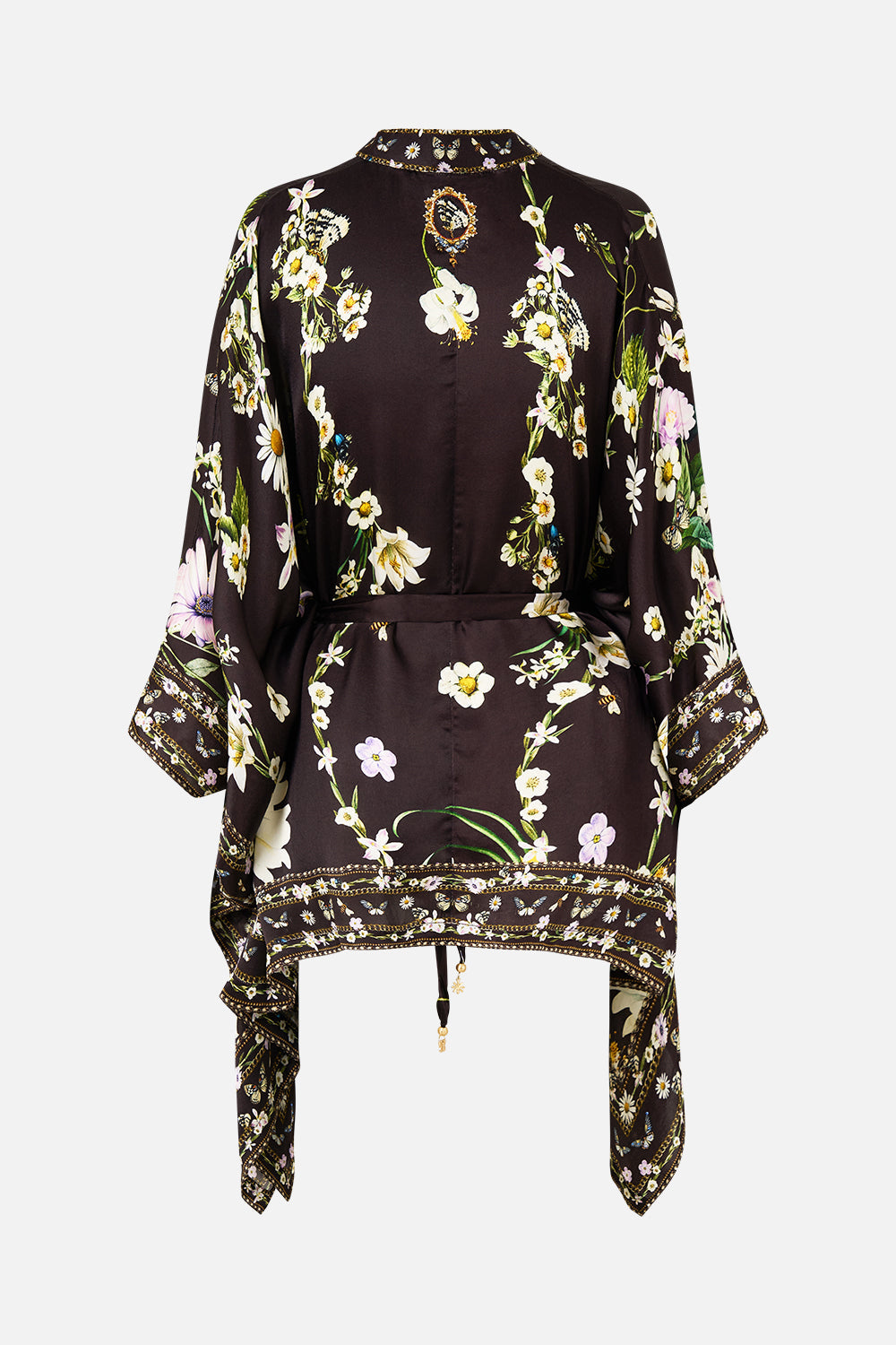 The CAMILLA V NECK FULL LENGTH BIAS SLIP DRESS MAJESTIC MILLA in our MAJESTIC MILLA print.