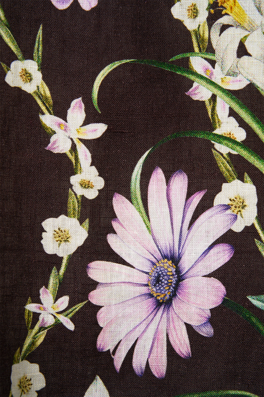 The CAMILLA Long Sleeve Tunic Dress in our Dish It, Daisy print.