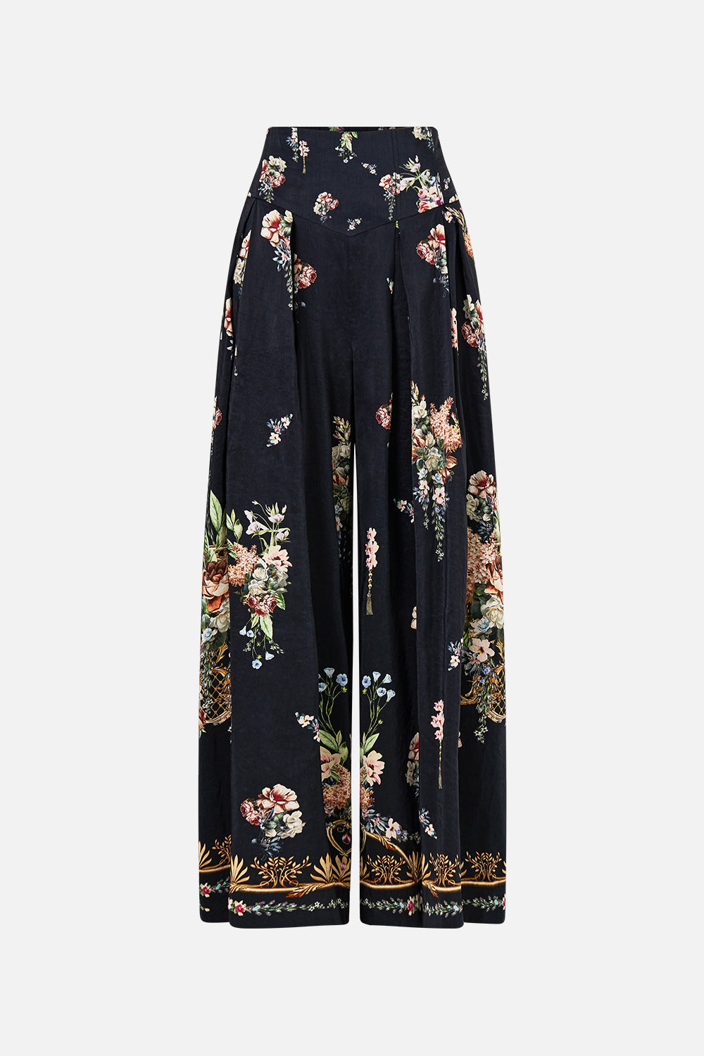 The CAMILLA SILK CHIFFON SHRUG JUST COASTING in our  print.