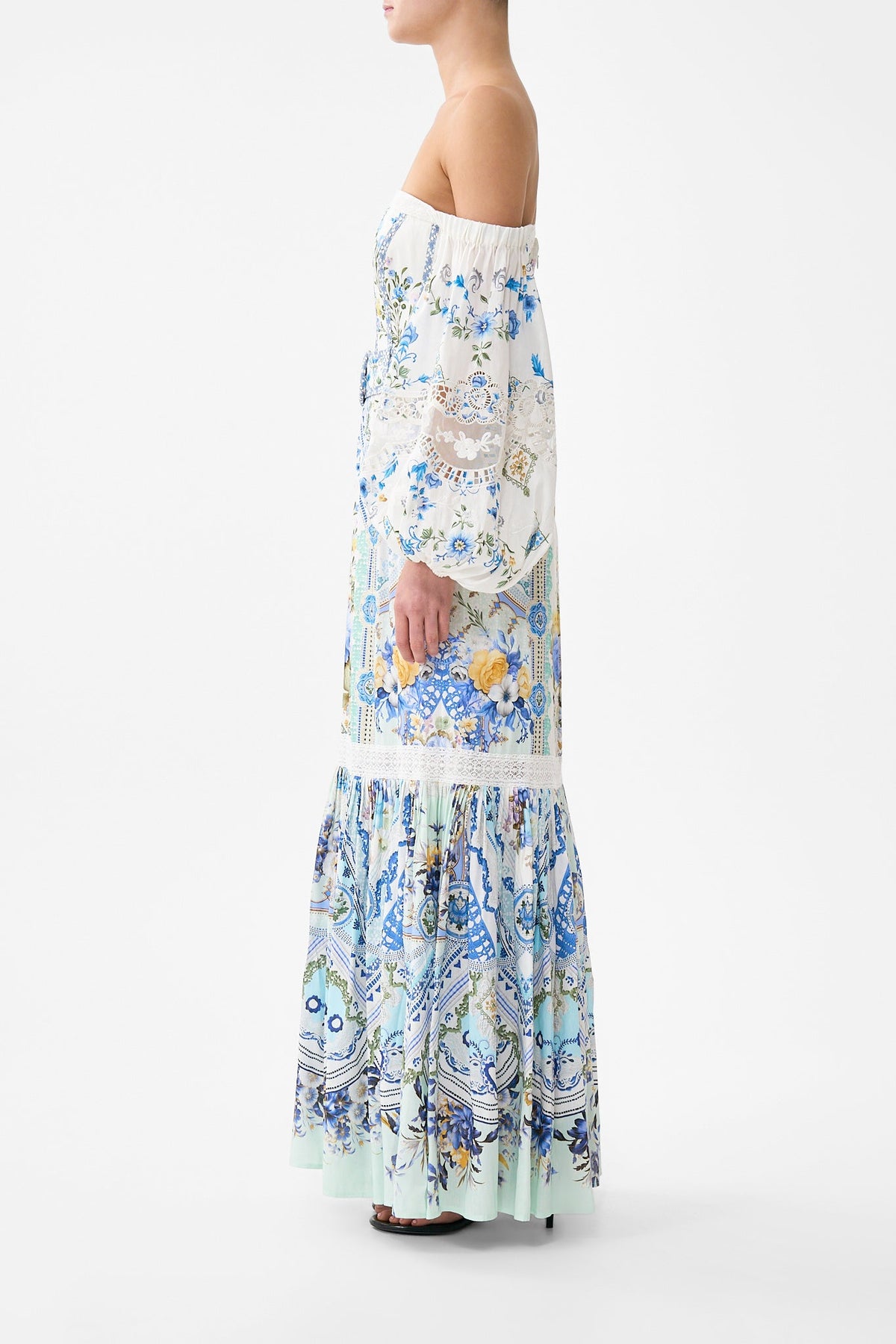 PUFF SLEEVE CORSET DRESS MY HOMESPUN HEART