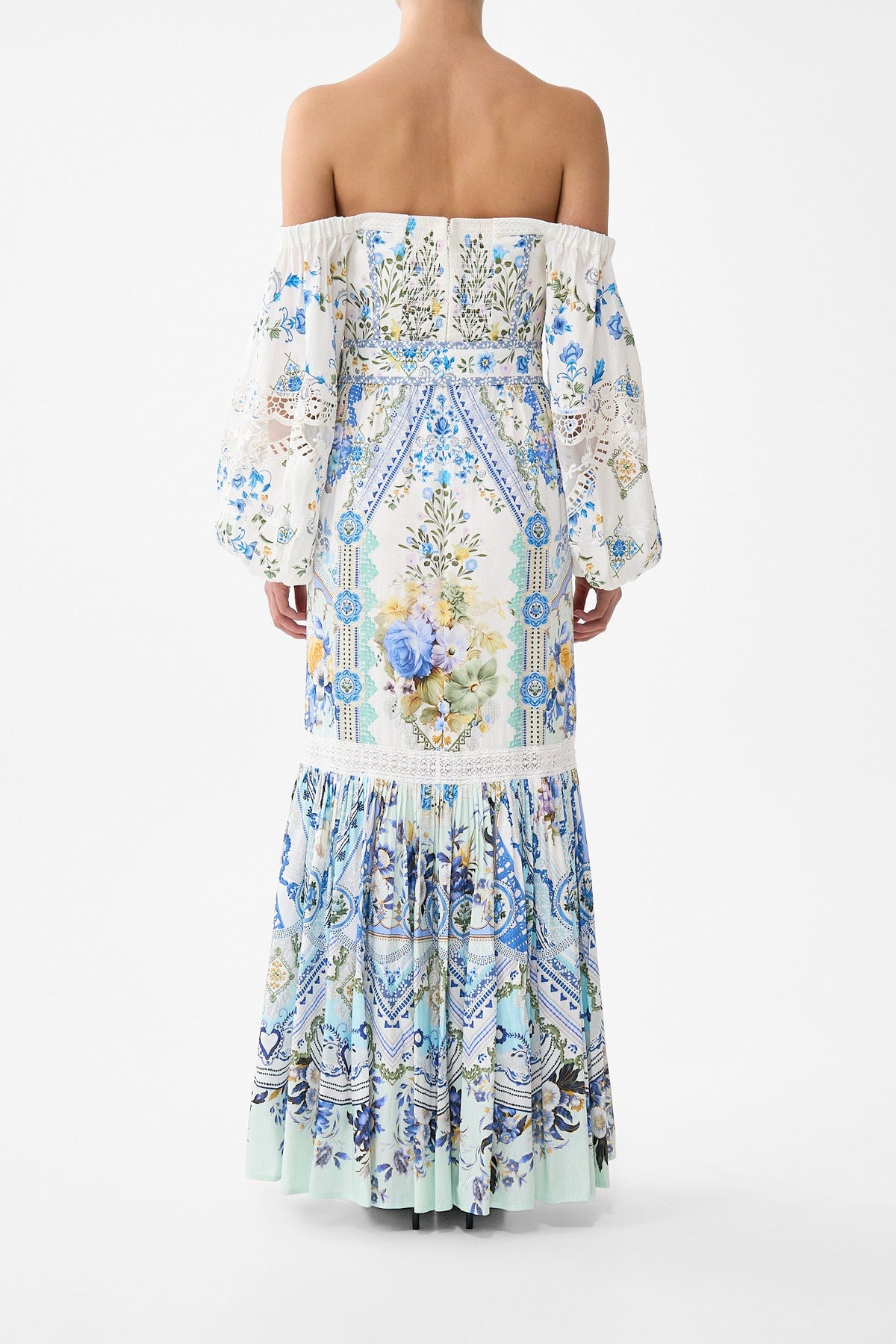 PUFF SLEEVE CORSET DRESS MY HOMESPUN HEART