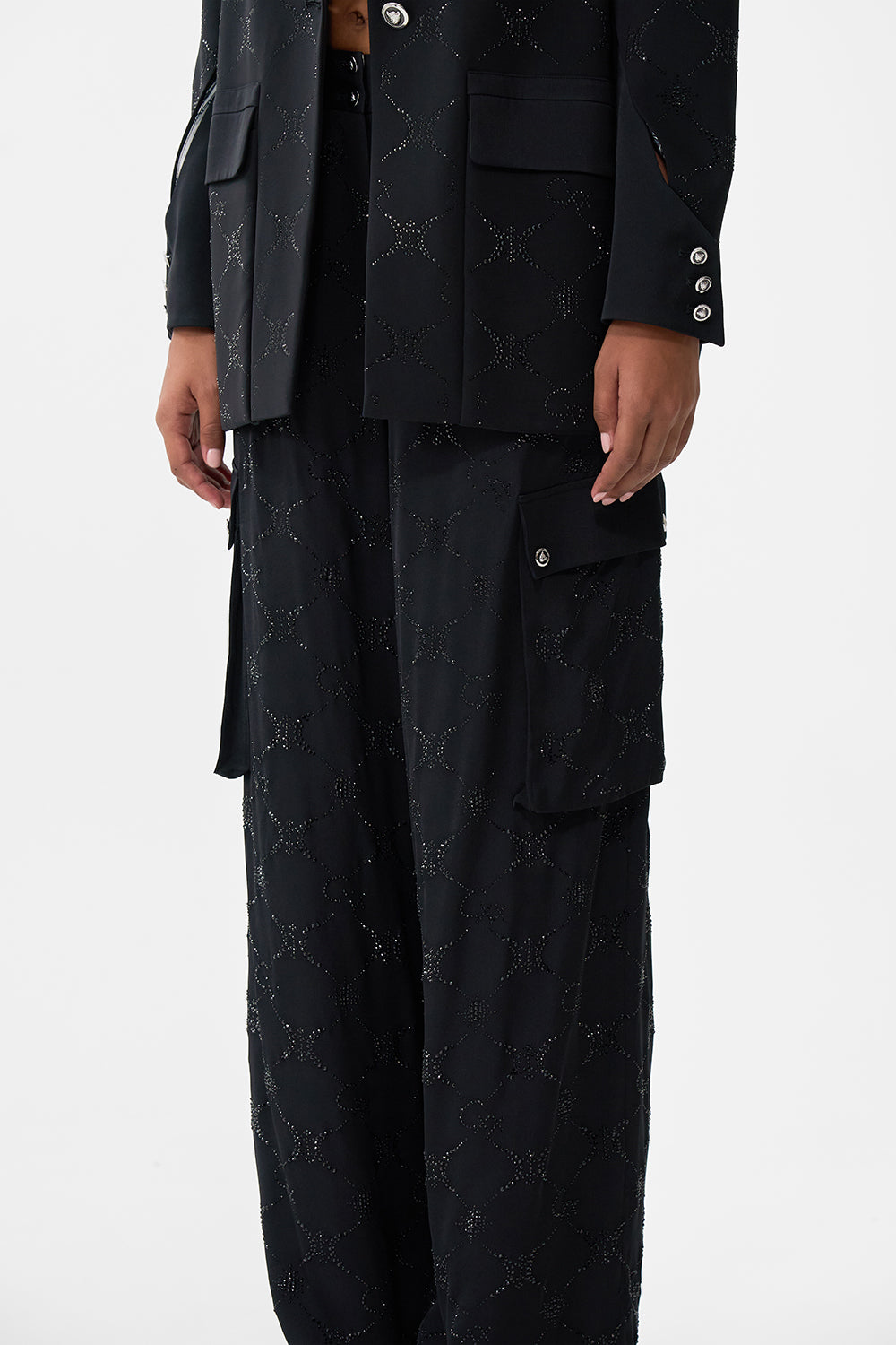 The CAMILLA SHORT KIMONO WRAP JUST COASTING in our  print.