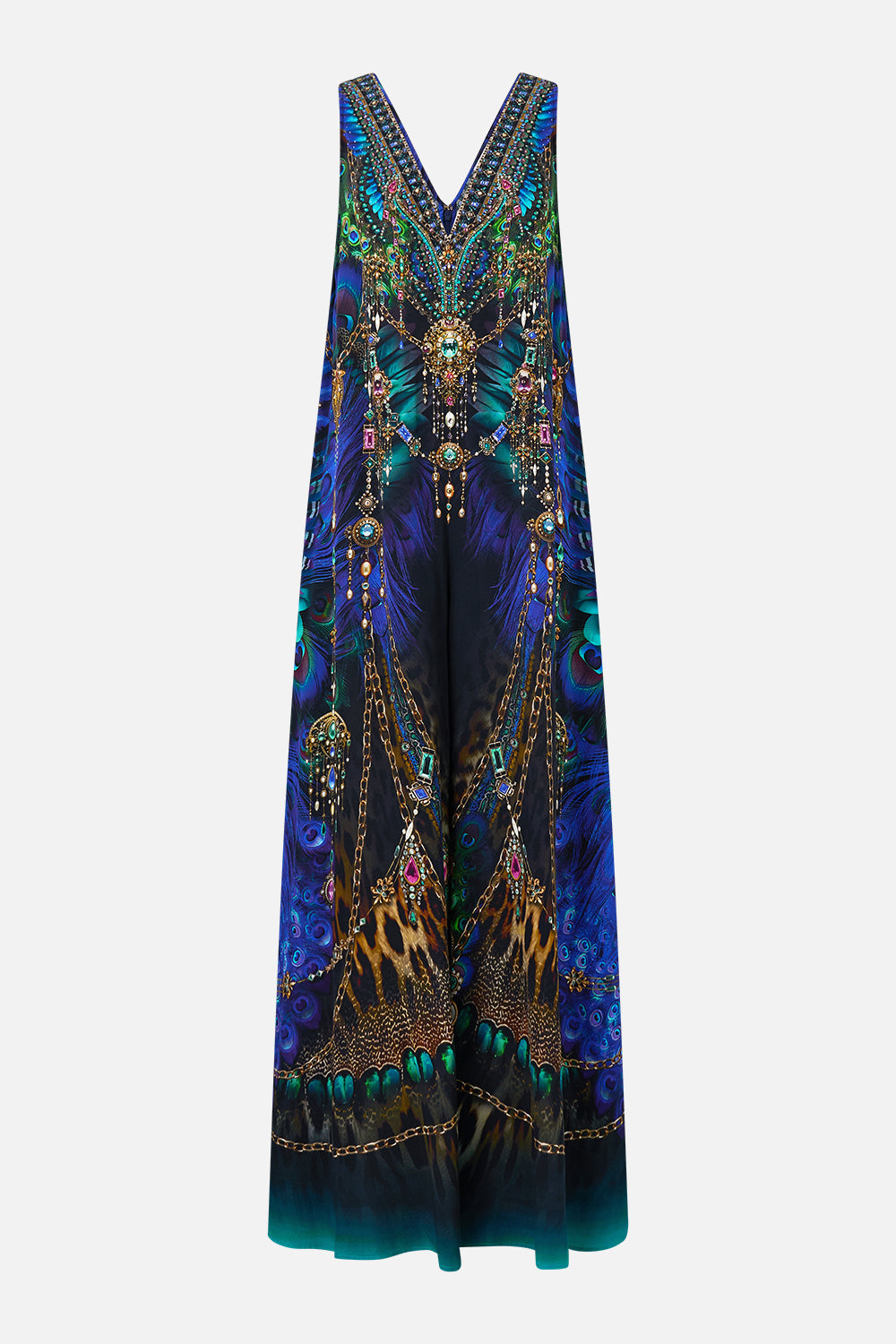 The CAMILLA GYPSET GLITTERATI BANGLE GOLD in our  print.