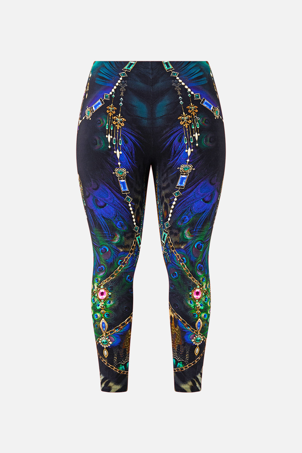 The CAMILLA BLOUSON SLEEVE LAYER ISNIK LULLABY in our  print.