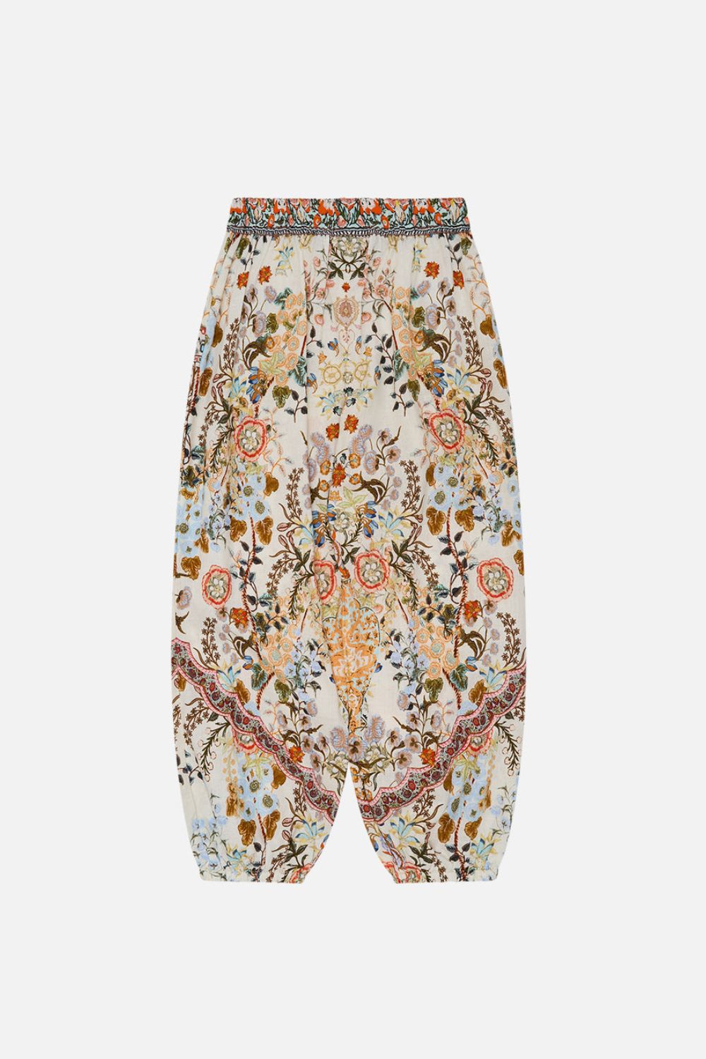 Milla By CAMILLA Kids Relaxed Beach Pant with Pockets 12-14 in Honour of Heirlooms print