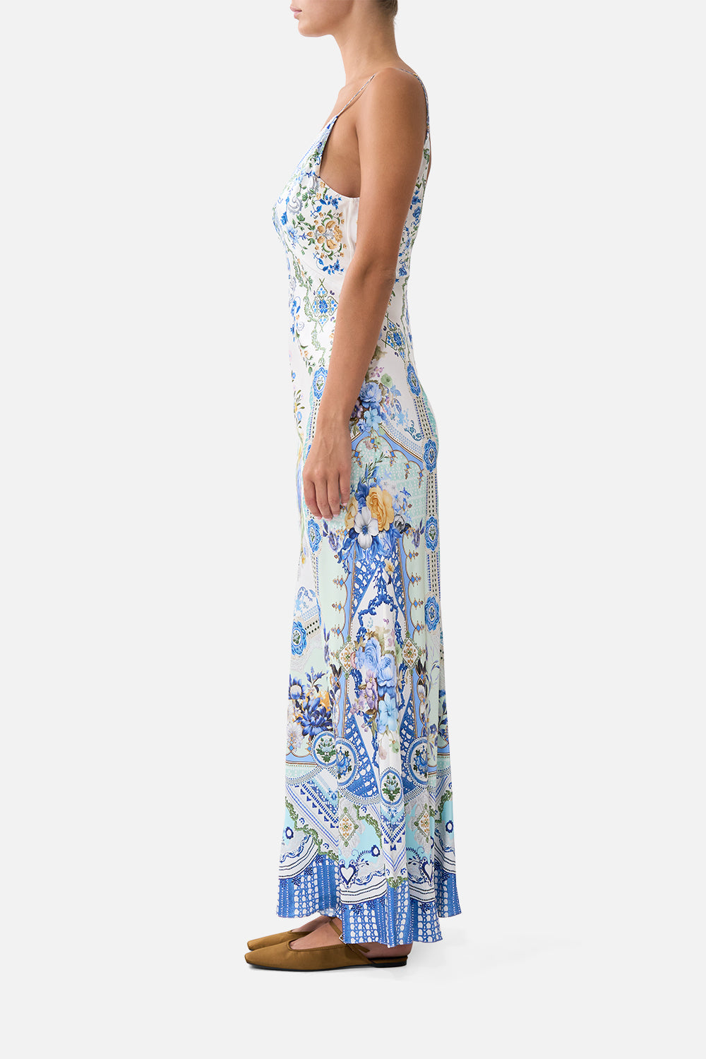 The CAMILLA BOYFRIEND JACKET BAZAAR BLOOMS in our  print.