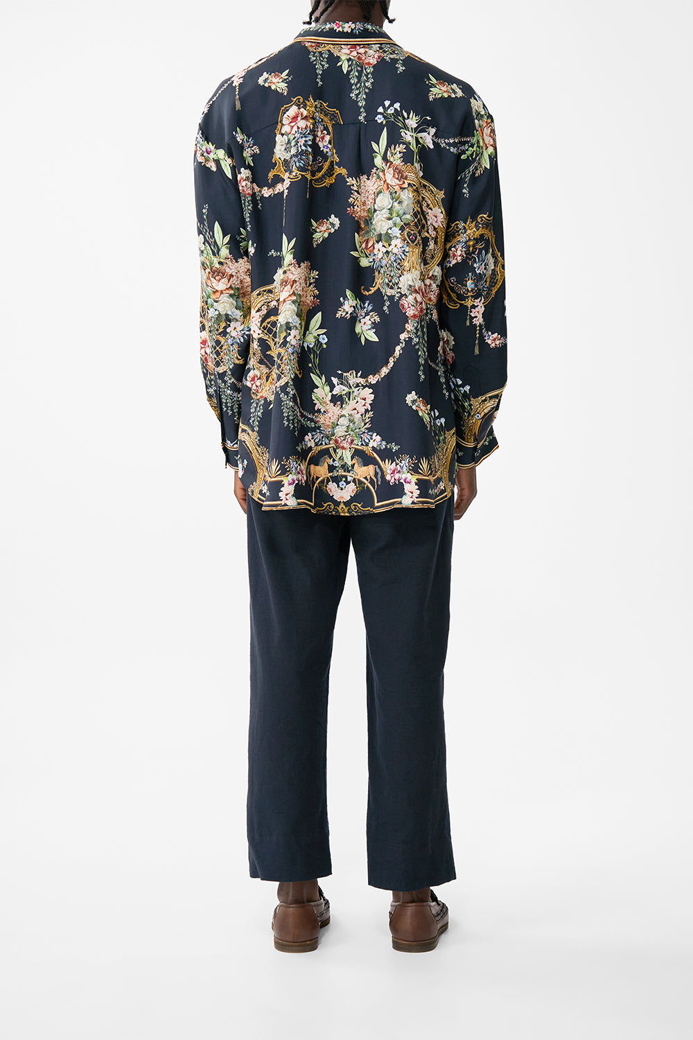The CAMILLA HOODY WITH POCKETS HAUTE PASSPORT in our  print.