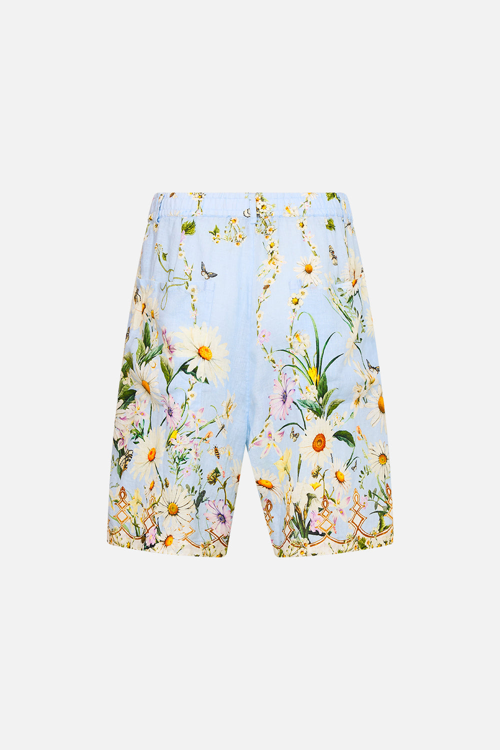 The CAMILLA MINIMAL WIDE LEG PANT ADORNED IN ANTIQUITY in our ADORNED IN ANTIQUITY print.