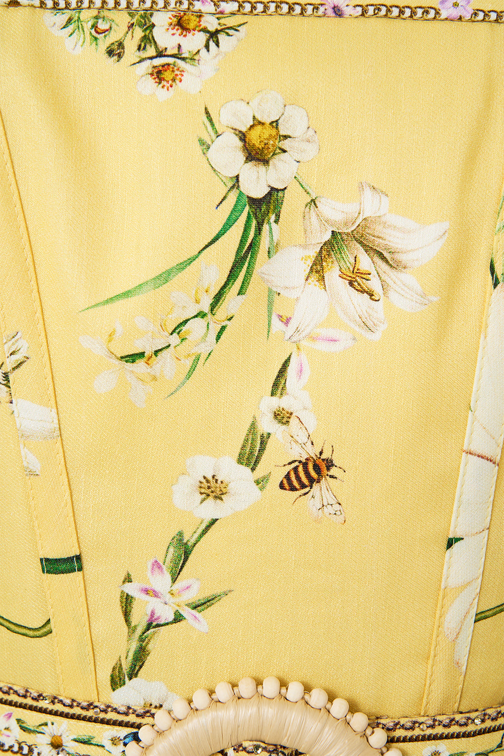The CAMILLA DOUBLE BREASTED SOFT JACKET PESTANA PANORAMA in our  print.