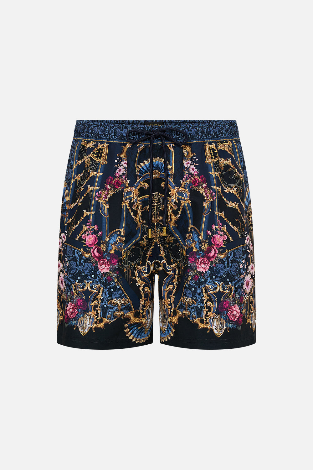 The CAMILLA WIDE LEG TROUSER WITH FRONT POCKETS TEMPLES OF DENDARA in our  print.