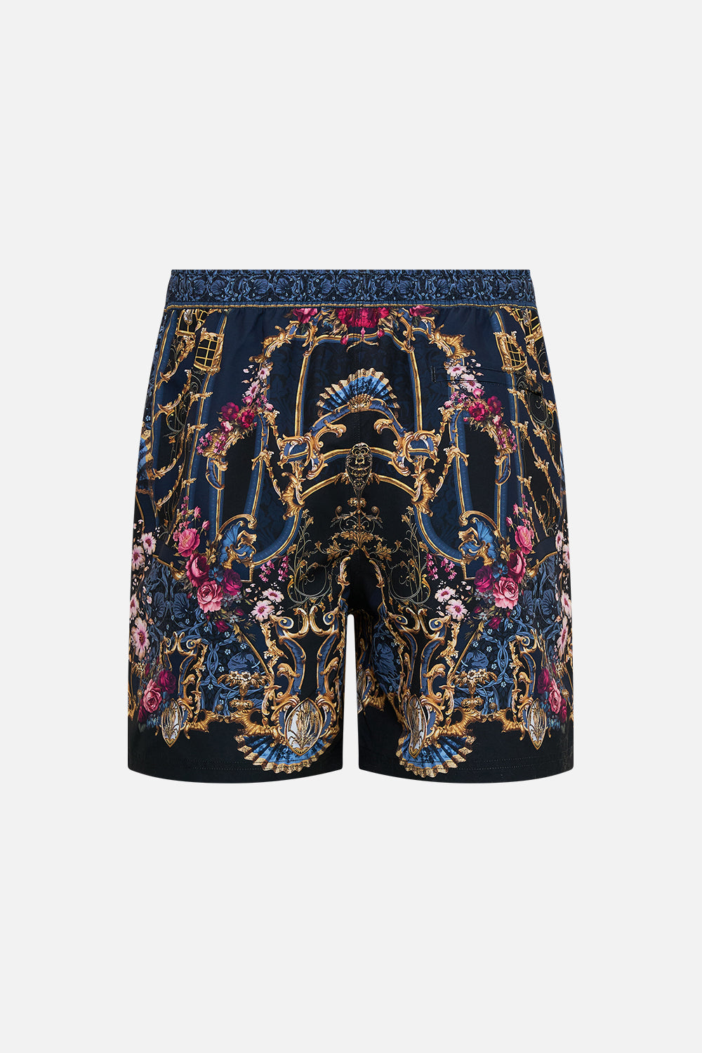The CAMILLA RING HEADBAND DRESSING ROOM DRAMA in our  print.