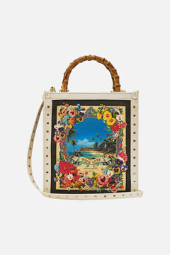 The CAMILLA North South Tote in our Bathing Bombshell print.