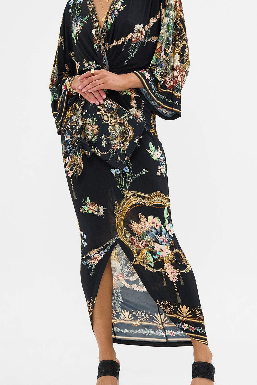 The CAMILLA RING HEADBAND DOMINICAN DECADENCE in our  print.