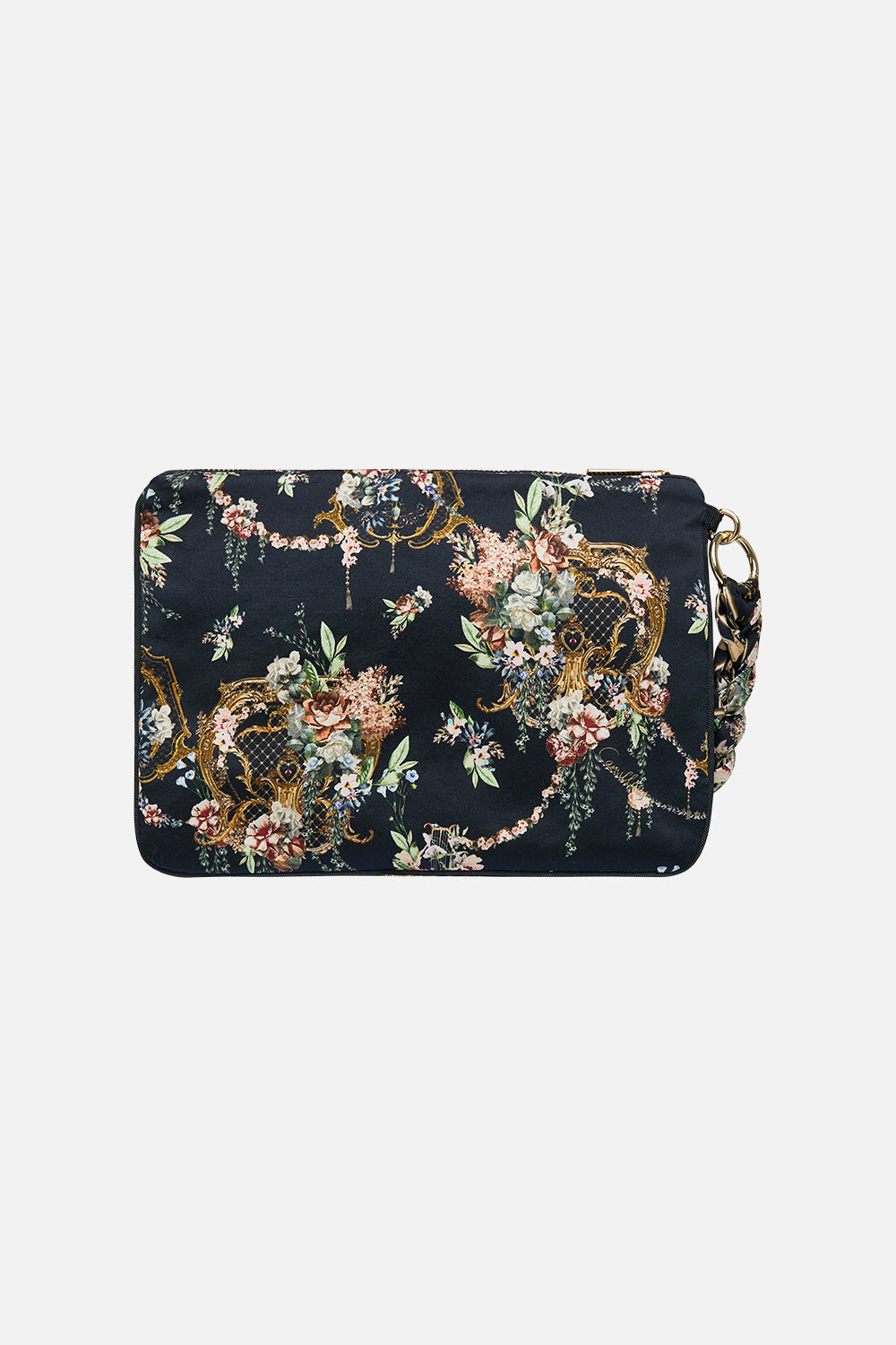 The CAMILLA TUCK FRONT PANT ISNIK LULLABY in our  print.