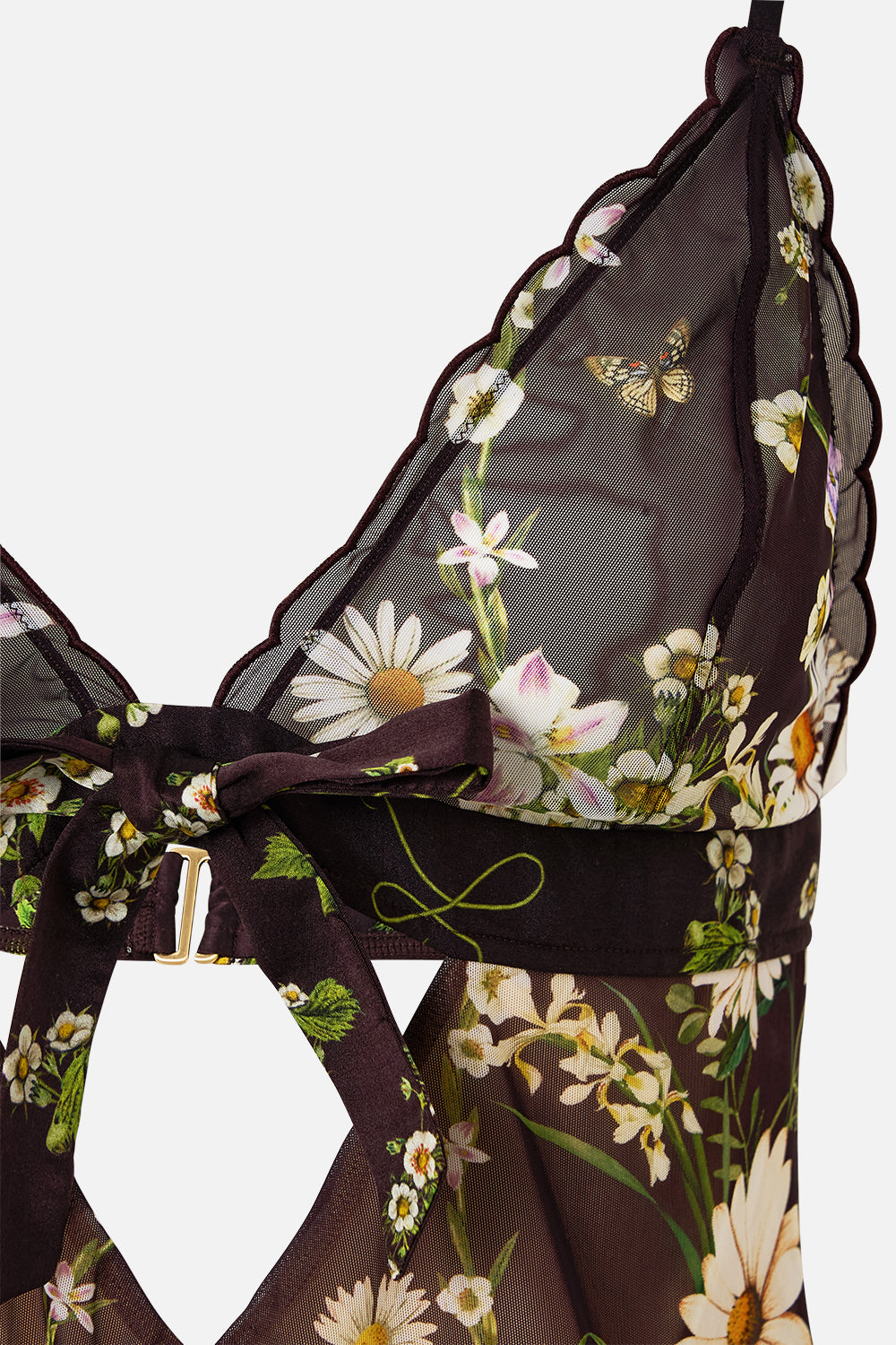 The CAMILLA MID LENGTH BOARDSHORT WITH ELASTIC WAIST SPIRIT OF SANTA MARIA in our SPIRIT OF SANTA MARIA print.