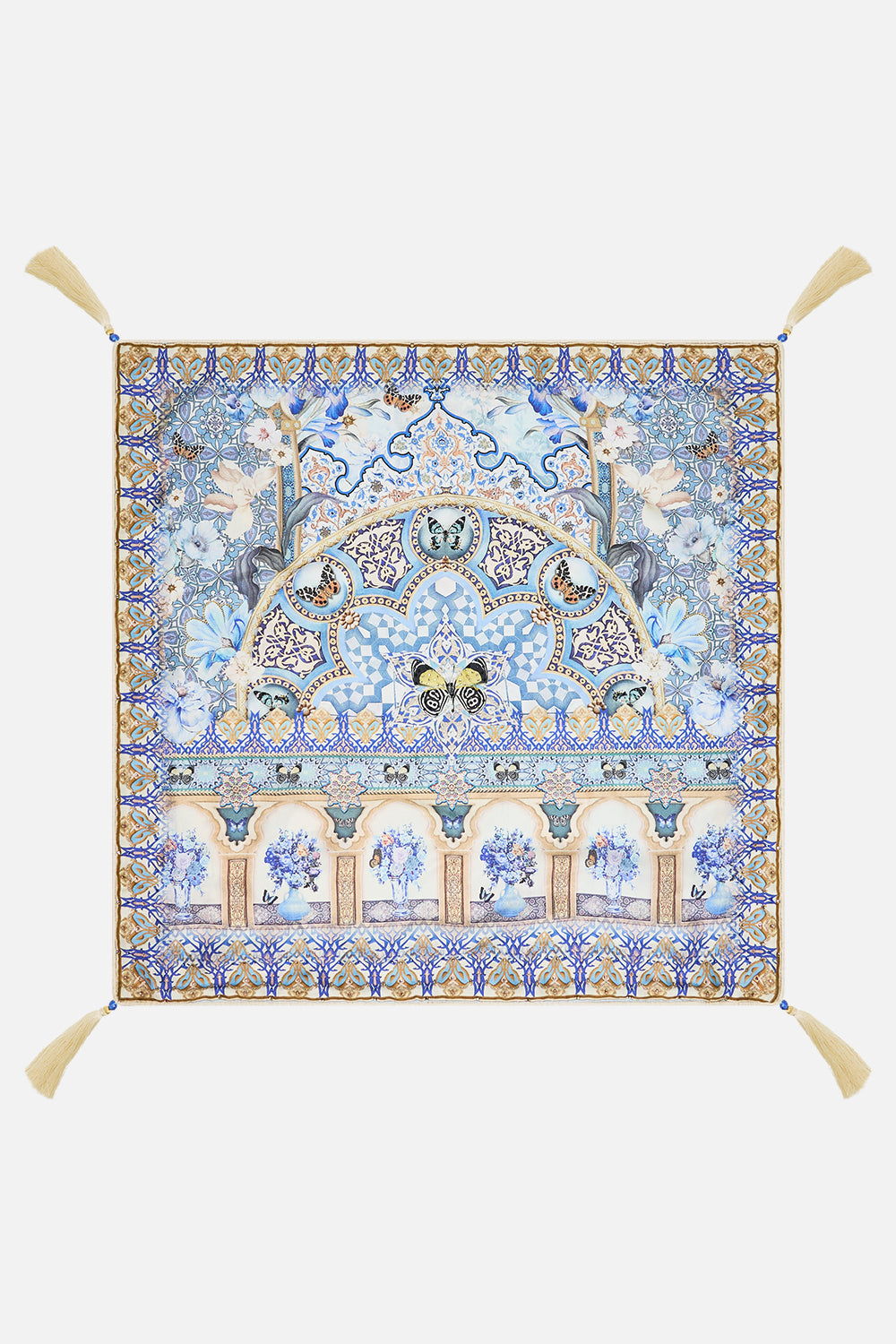 LARGE SQUARE CUSHION AL MANIAL PALACE MEMOIRS