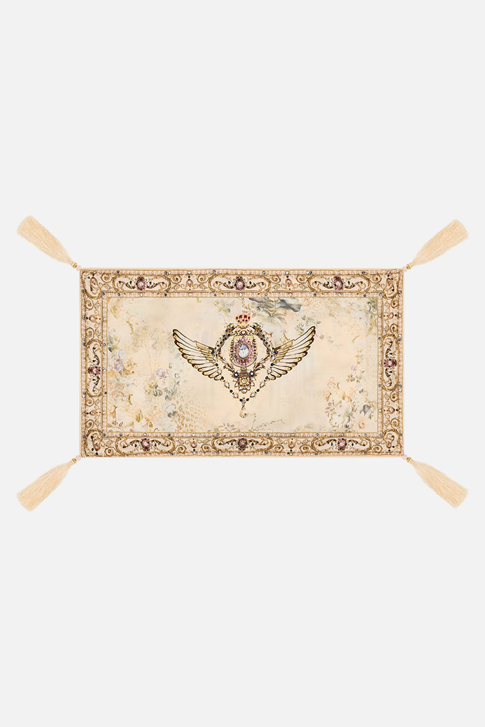 VILLA CAMILLA XXC rectangle cushion in Adorned in Antiquity print. 